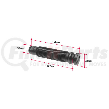 Triangle Suspension B1463-92 Vlvo Thd Pin(Replv1614229