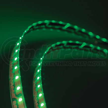 Grote L12510804 Light Strip - XTL LED, 22.67 inches Long, Green, 12V, with 3M Tape