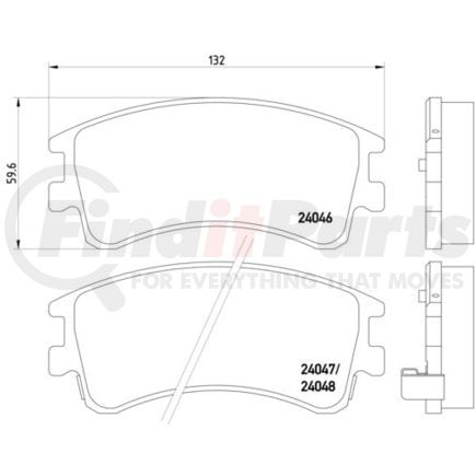 HELLA 355011141 Disc Brake Pad Set