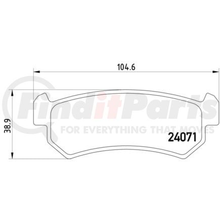 HELLA 355011451 Disc Brake Pad Set