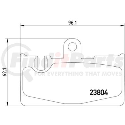 HELLA 355011661 Disc Brake Pad Set