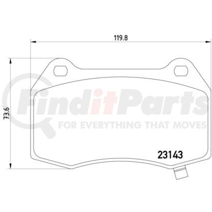 HELLA 355014461 Disc Brake Pad Set