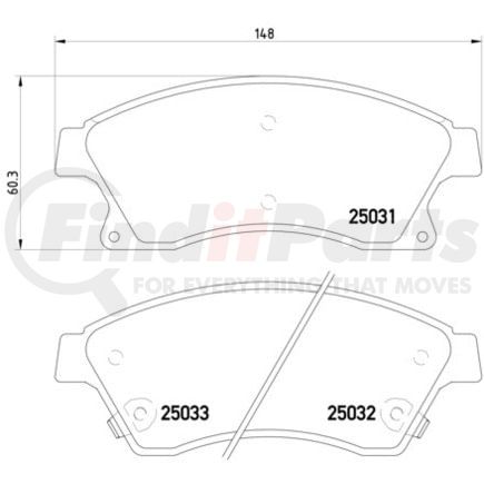 HELLA 355015231 Disc Brake Pad Set
