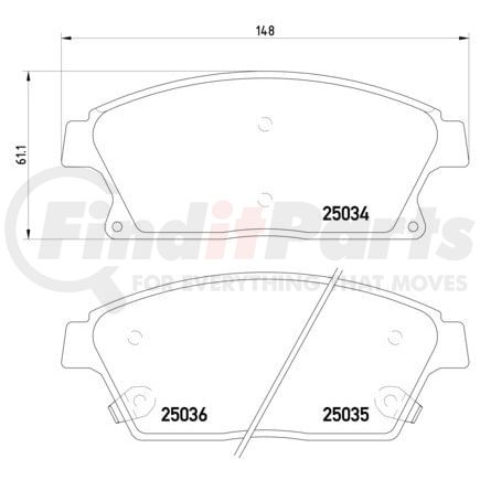 HELLA 355015241 Disc Brake Pad Set