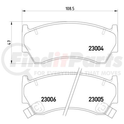 HELLA 355016661 Disc Brake Pad Set