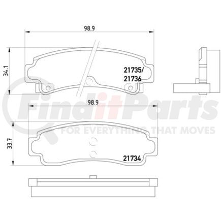 HELLA 355016731 Disc Brake Pad Set