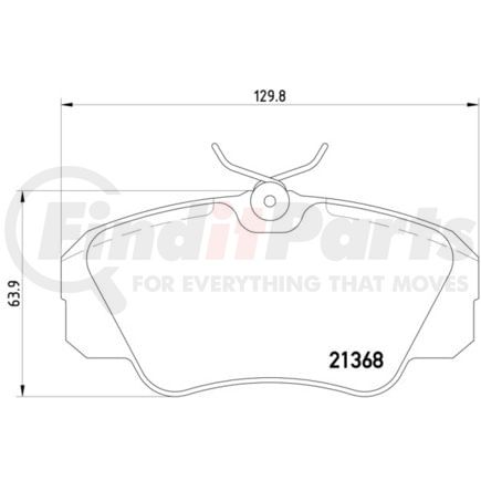 HELLA 355017771 Disc Brake Pad Set