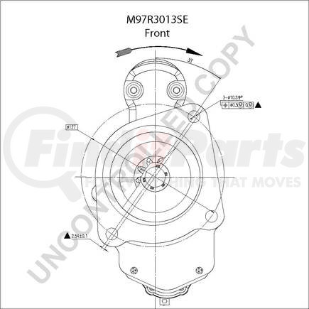 Leece Neville M97R3013SE Heavy Duty Starter Motor