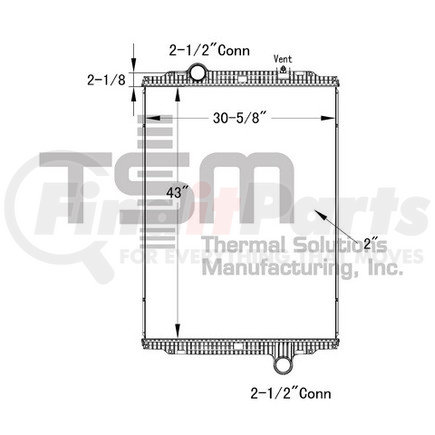 Thermal Solutions Mfg. 0437278P Radiator