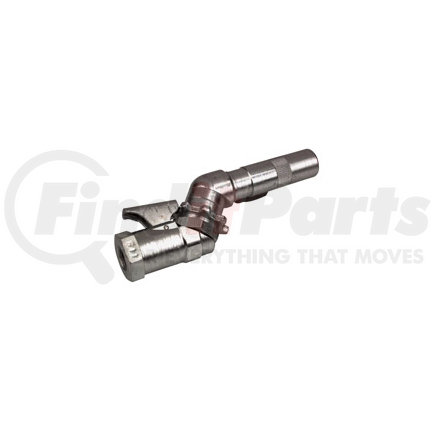 Alemite 6509-E Hydraulic Couplers - 1/8 in. NPTF(f), Narrow 360 deg. Swivel, 4 in. Length, 10,000 psi, Rubber Seal