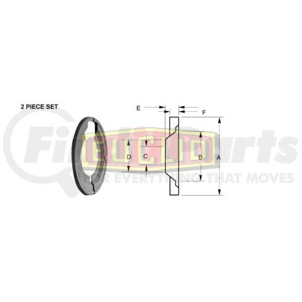 Euclid E-2807 Brake Dust Shield