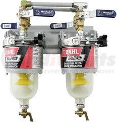 Baldwin 100-MFV Fuel Water Separator Filter - Manifolded with Shut-Off Valves