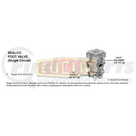 Euclid ESL61257 AIR SYS - VALVE