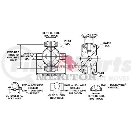 Meritor CP3121 CNTR PARTS KIT