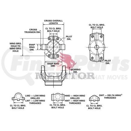 Meritor CP4102 CNTR PARTS KIT