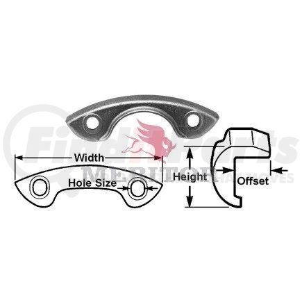 Meritor R005824 CLAMP-RIM