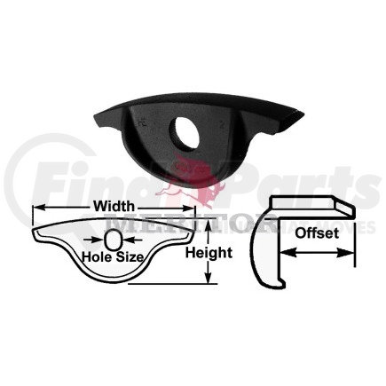 Meritor R005827 CLAMP-RIM