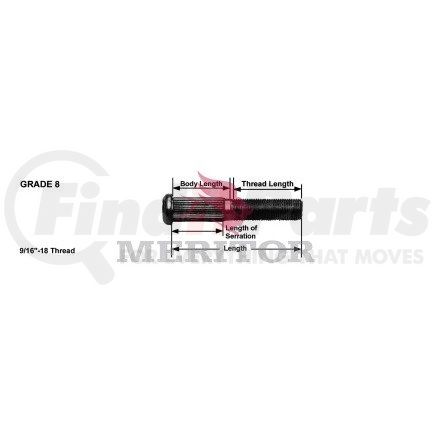 Meritor R008965 STUD