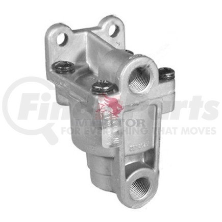 Meritor R955289144N Air Brake Ratio Type Relay Valve - 4 psi Nominal Holdoff Pressure, 10 psi Equalizing Pressure