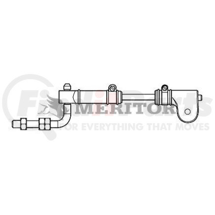 Meritor S4334017324 Liftable Air Suspension Torque Rod - Down Rod