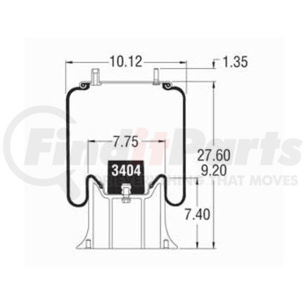 Firestone W013589321 Air Spring