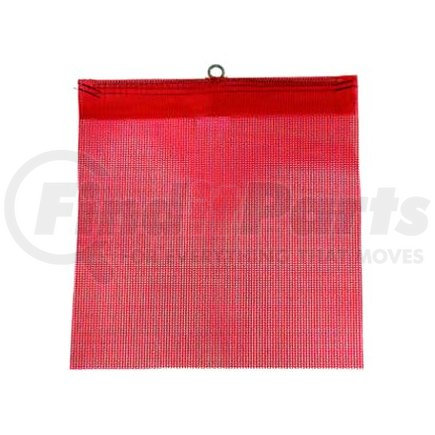 FW300CR by MS CARITA SafeTruck Wire Loop Staff Flag Red Jersey