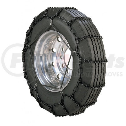 Security Chain QG2243CAM Tire Chain - Single Pair, HIGHWAY SERVICE — (ROUND TWIST WITH CAMS)