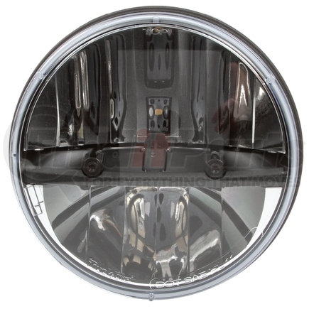 Truck-Lite 27270CP Headlight - 27270C Complex Reflector, 7 Inch Round LED, 2 Diodes, Polycarbonate Lens, E - Coat Aluminum, 12 Volt To 24V (Polybag Packaging)