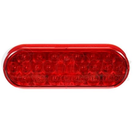 Truck-Lite 6050-P Brake / Tail / Turn Signal Light - LED, 60 Series Oval Sealed Lamp