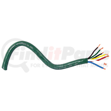 Tectran 32022 Gauge Cable - 100 ft., Green, 4/12-2/10-1/8 Gauge, ABS Duty, Articflex