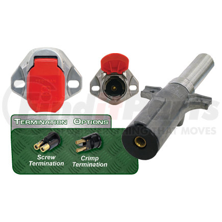 TECTRAN 38019 - single pole plugs & sockets - tailgate connectors (part number: 670-11sg) (representative image)