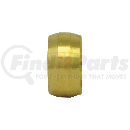 Tectran 88223 Compression Fitting Sleeve - Brass, 5/8 inches Tube Size, Sleeve