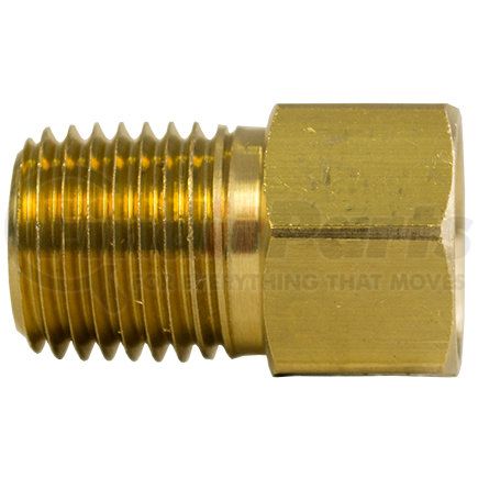 Tectran 89093 Inverted Flare Fitting - Brass, Connector Tube to Male Pipe, 3/16 in. Tube, 1/8 in. Thread