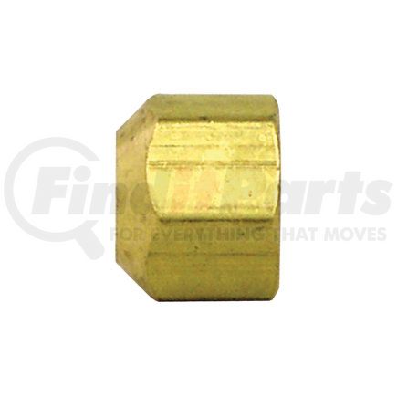 Tectran 89350 Flare Fitting - Brass, Cap Nut, 5/8, inches Tube