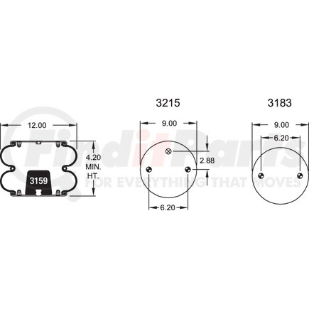 Firestone W013587400 Spring, Air-spring