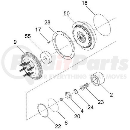 Horton 994353 Radiator and Engine Cooling Fan Kit