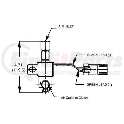 Horton 993278 Fan Clutch Solenoid Valve