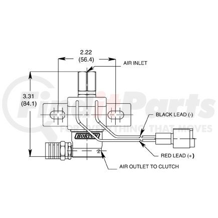 Horton 993295 Fan Clutch Solenoid Valve