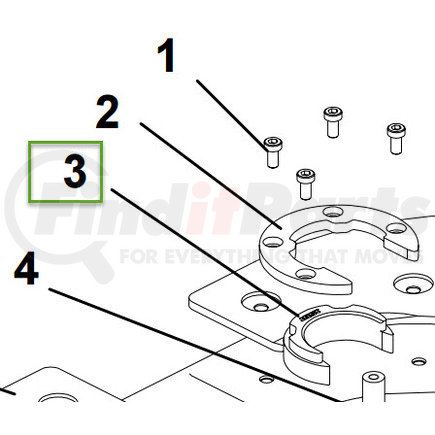 JOST SK3105-92 Fifth Wheel Trailer Hitch Clip Ring - Cushion Insert