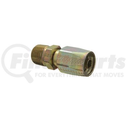 Weatherhead 21306N-106 213 N Series Hydraulic Coupling / Adapter - Male, 0.75" hex, 3/8–18 thread