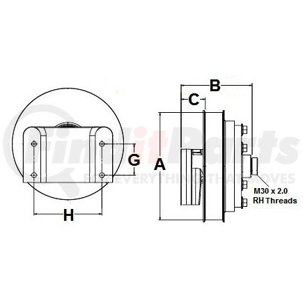Horton 992191 Drive Hub