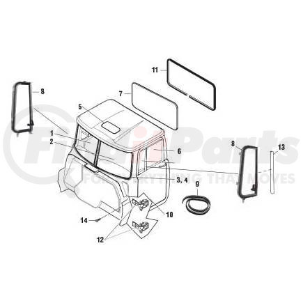 PAI 4485-015 Door Seal - 15ft Roll