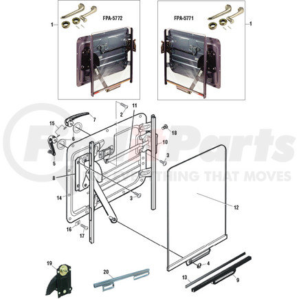 PAI FES-4489 ESCUTCHEON