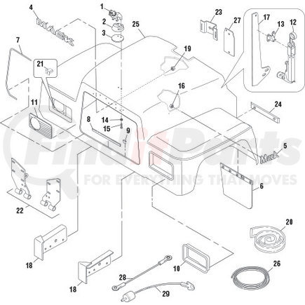 PAI FGM-5797 MOULDING