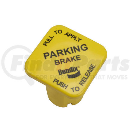 Bendix 298818 Air Brake Valve Control Knob - New, MV-3 Yellow, Parking Brake