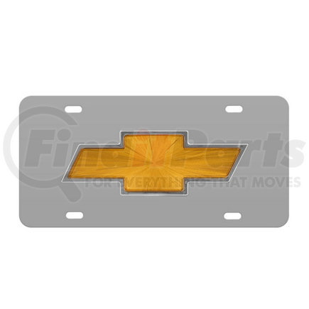 Pilot LP-011B Official Chevy 3d license plate (abs plastic decal)