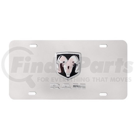 PILOT LP-031B - s.s. official for dodge 3d licenseframe (abs p. decal)