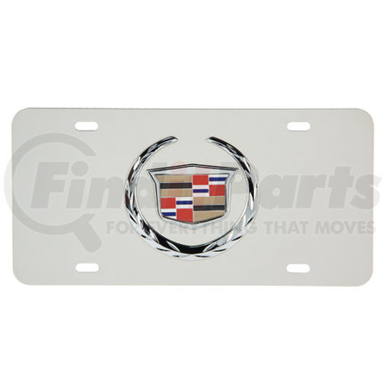 PILOT LP-051 - s.s. official cadillac 3dlicense frame (abs p. decal)