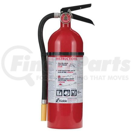 KIDDE 466425K -  5 lb abc automotive fc340m-vb extinguisher w/ metal strap bracket