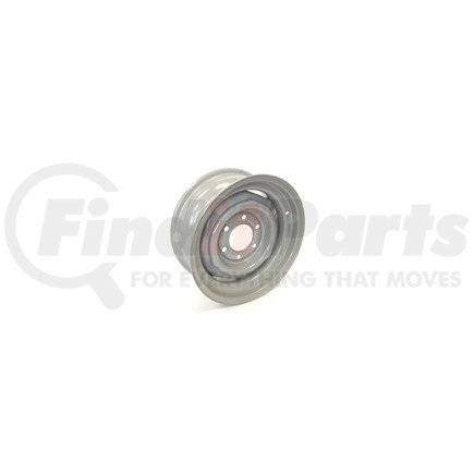 Dexstar 017-118-25 Trailer Wheel Grey 6-Lug on 5.50" bolt circle 15x6